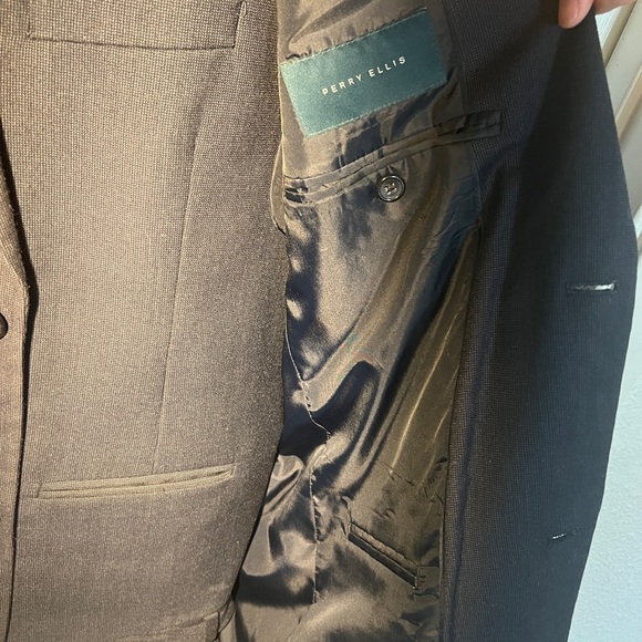 Perry Ellis 3 pieces Suit 40R / pants 34x32 - Picture 3 of 10